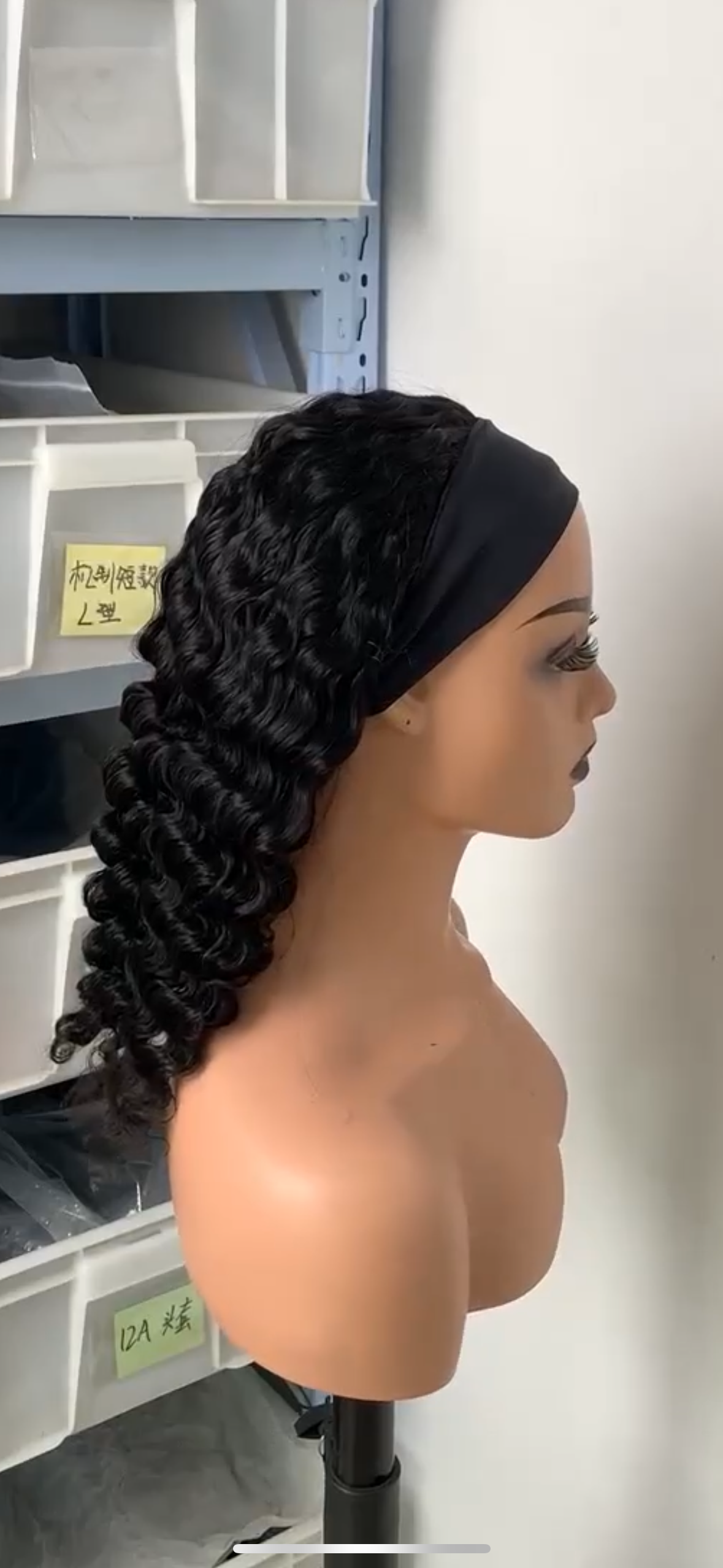 Headband wig, Jerry curl ,180% density