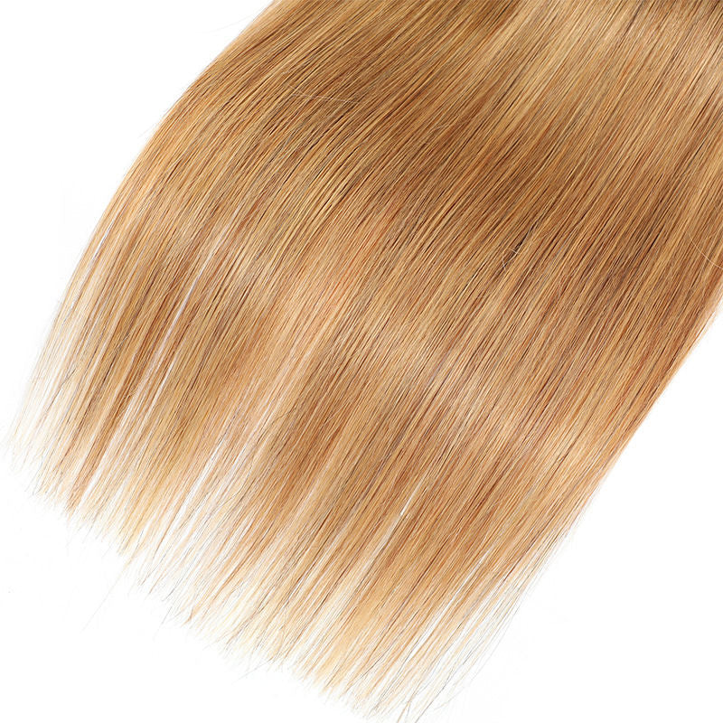 10A Straight Remy Human Hair set Bundles Remy Hair 1b/27