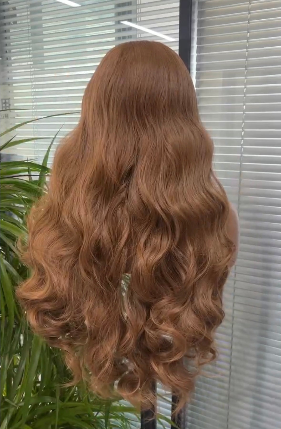 High quality synthetic wig light brown blonde,13x4 lace frontal