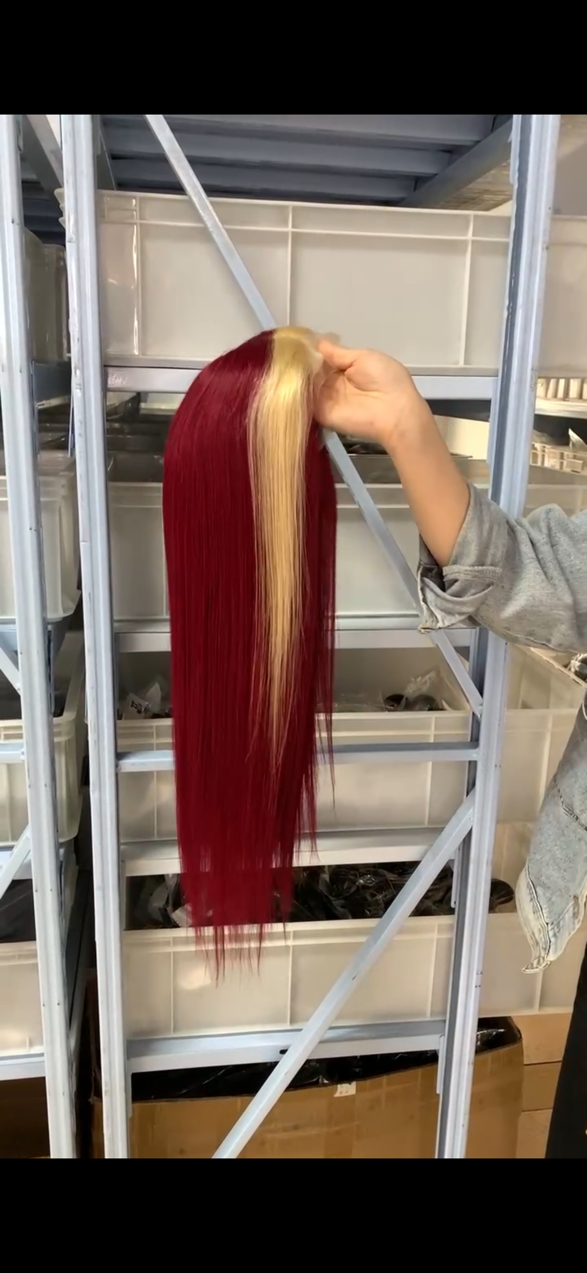 Red 613 13x4 lace frontal,human hair wig ,100% virgin hair ,