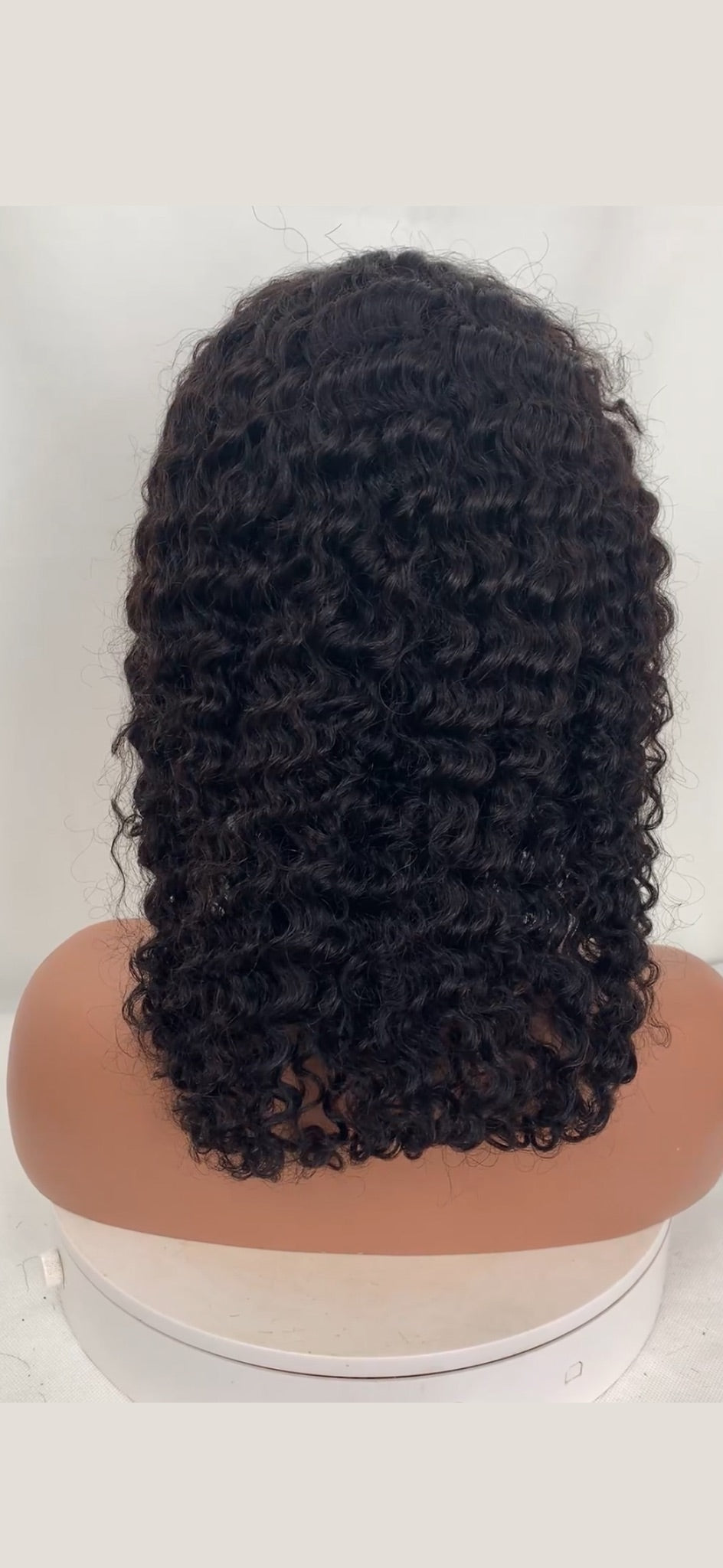 Curly Wig Wear to go Glueless Curly Bob Wig with Bangs Brazilian Remy Human Hair Wigs