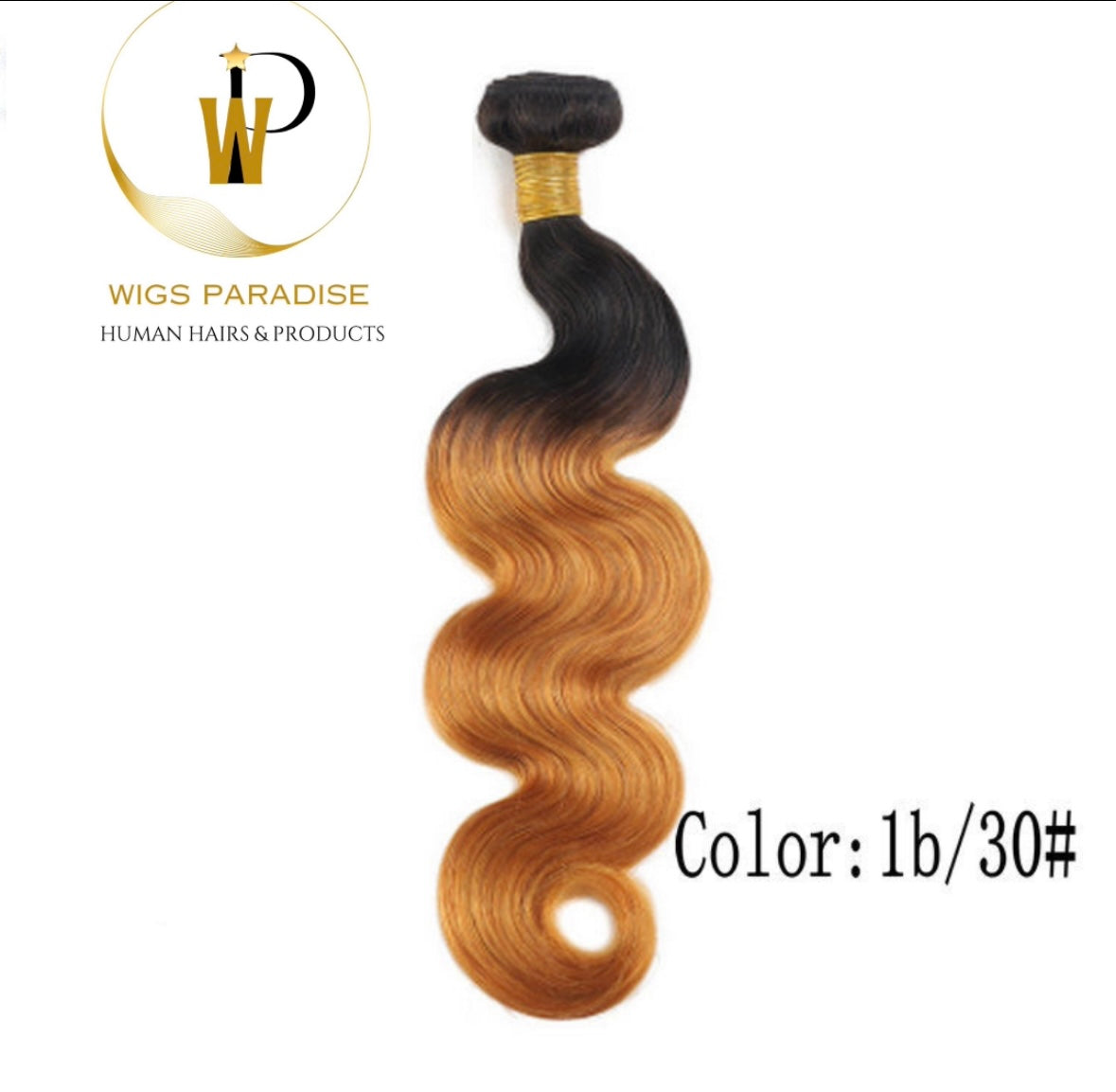 Ombre bundles human hair body wave weft 100% virgin hair