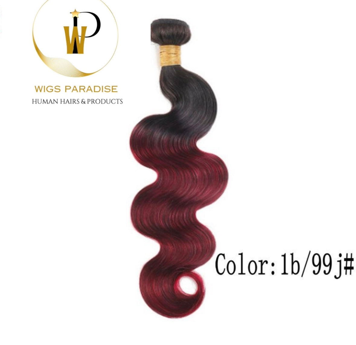 Ombre bundles human hair body wave weft 100% virgin hair