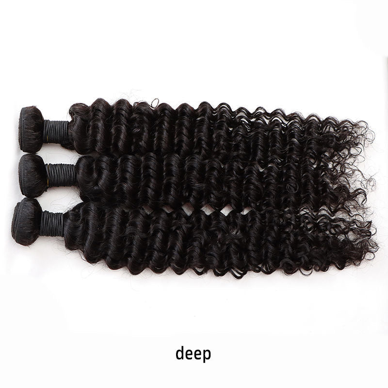 10A bundles straight body Deep/Water wave 100%human hair
