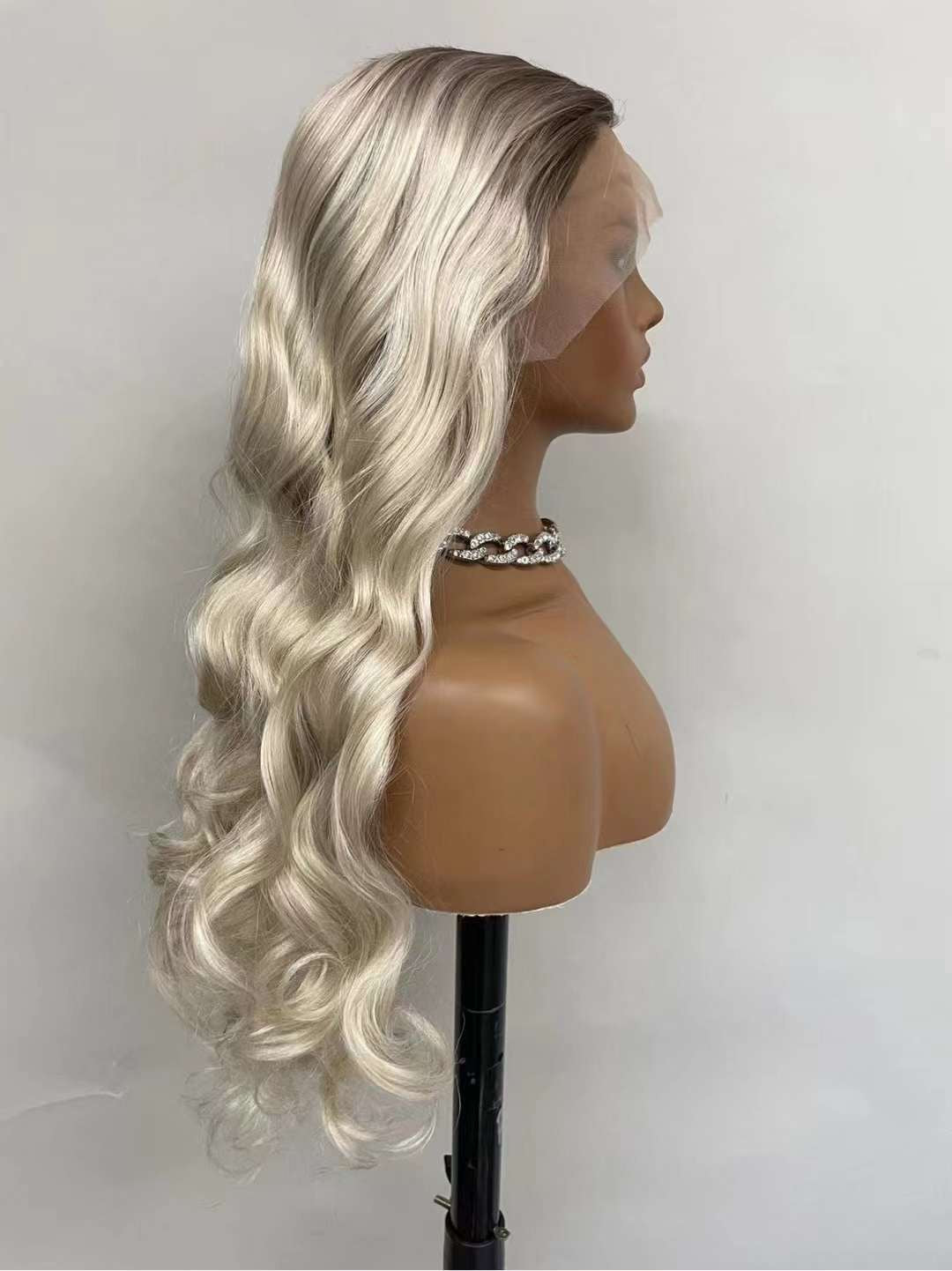 1B/613 high quality synthetic hair,lace 13x4, 26inch no tangles