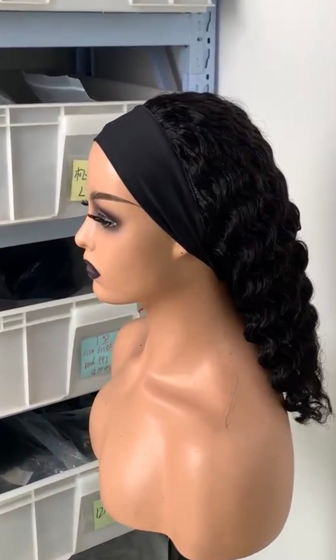 Headband wig, Jerry curl ,180% density