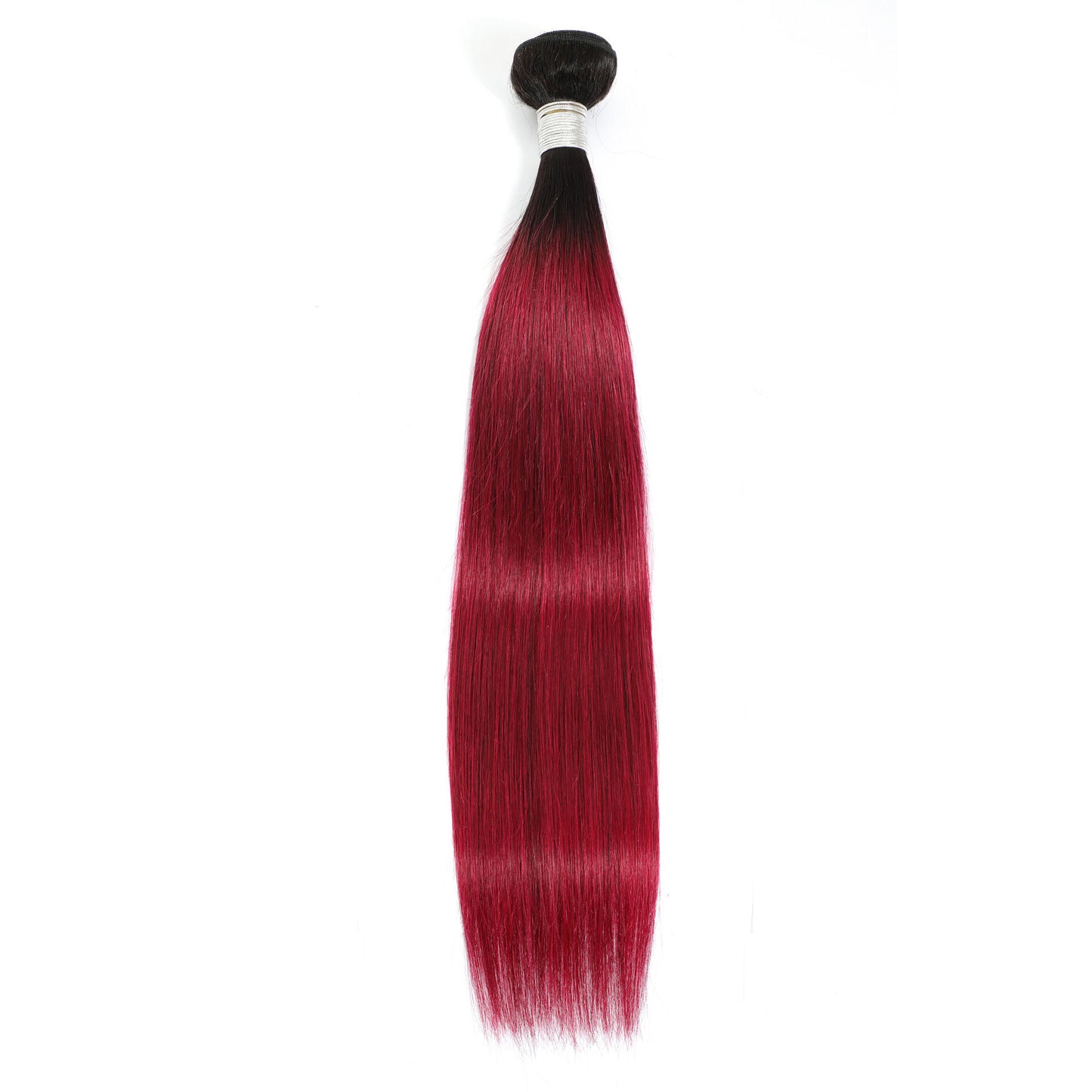 10A Ombre 1b/99J Human Hair Bundles Bug Remy Hair Straight