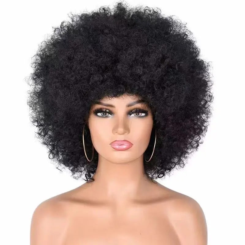 Human Hair 100% Afro Wig Original Brazilain High Quality