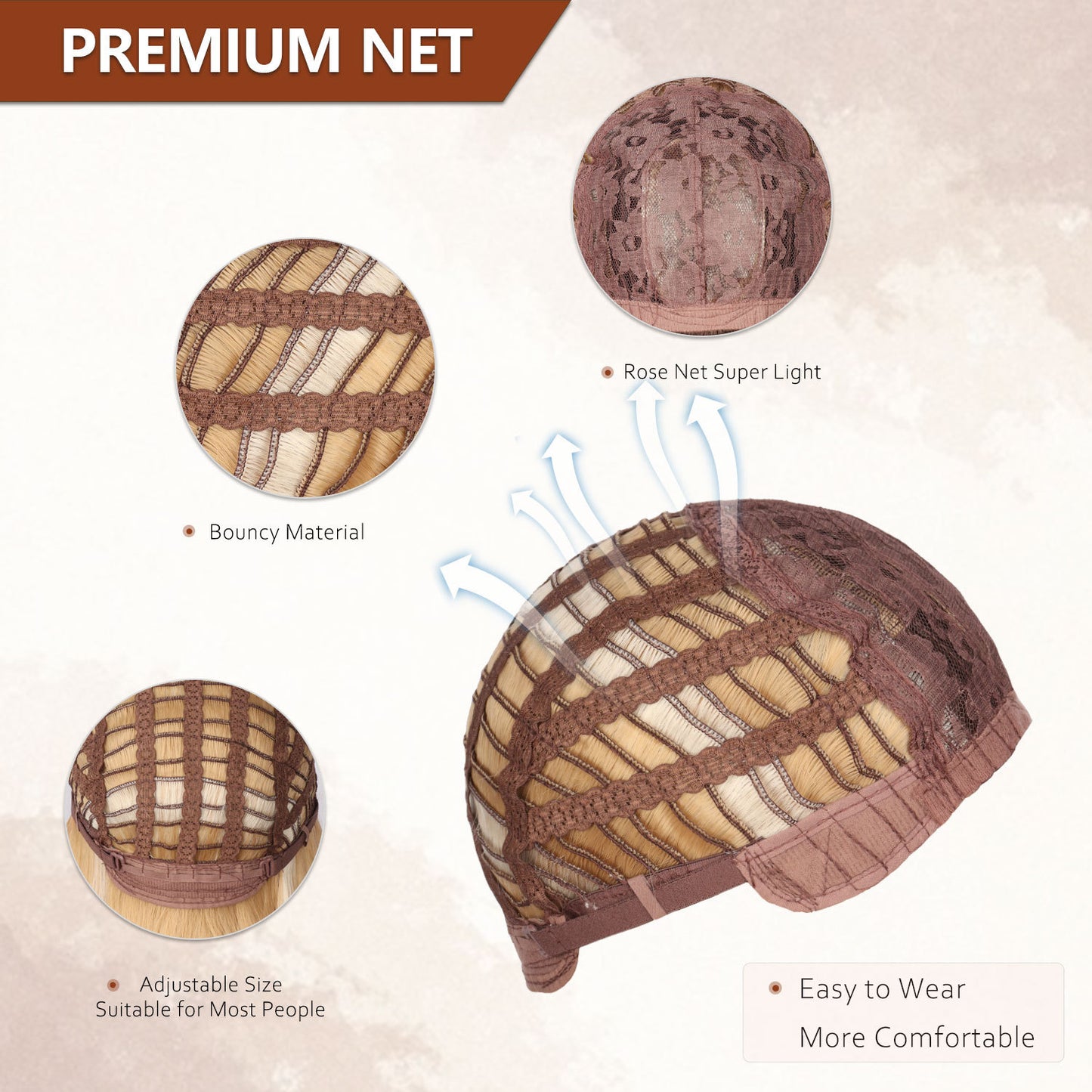 Synthetic women's wigs long straight hair with bangs