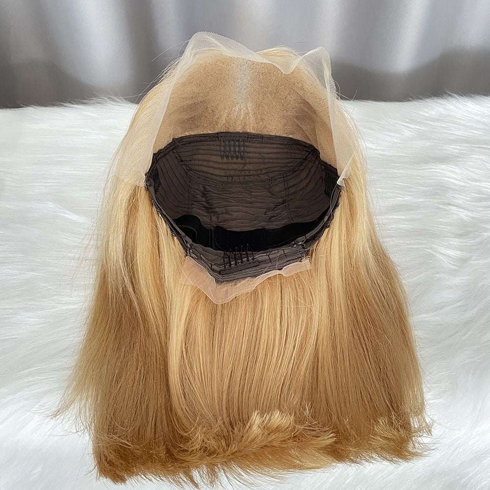 13x4 Frontal Bob Wig Original Raw Virgin Human Hair Lace Wig