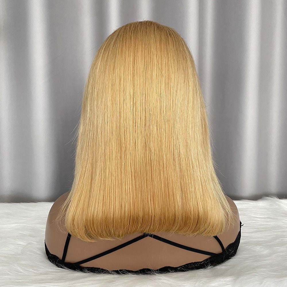13x4 Frontal Bob Wig Original Raw Virgin Human Hair Lace Wig