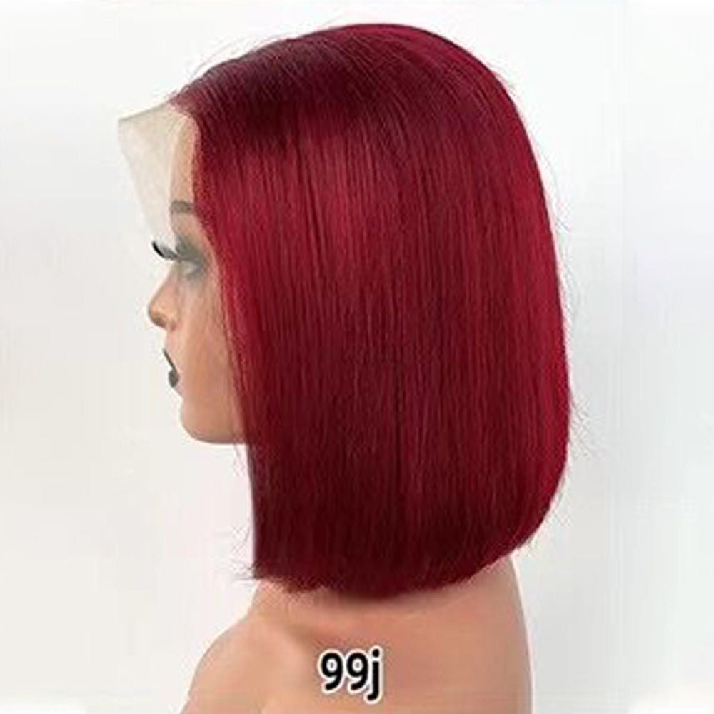 13x4 Frontal Bob Wig Original Raw Virgin Human Hair Lace Wig