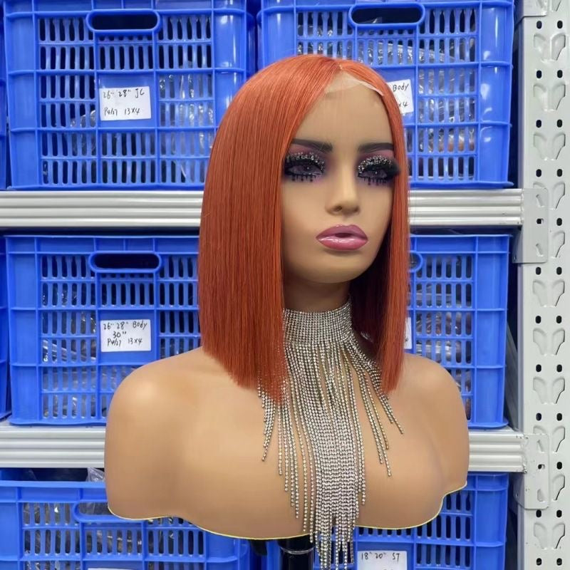 2X6 closure Bob wigs,Black,and others colors