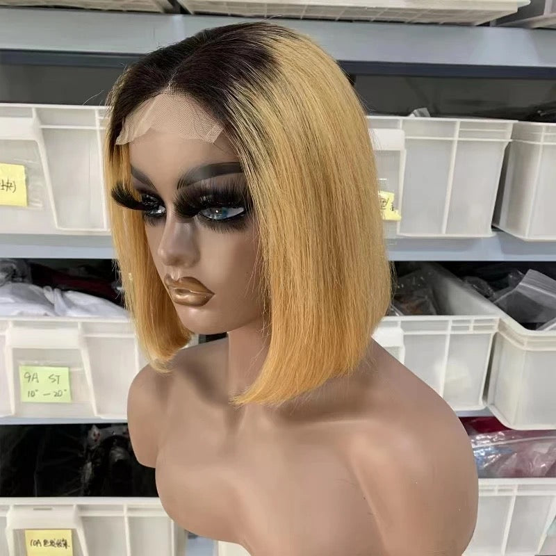 4x4 closure bob wig, human hair ,virgin hair.