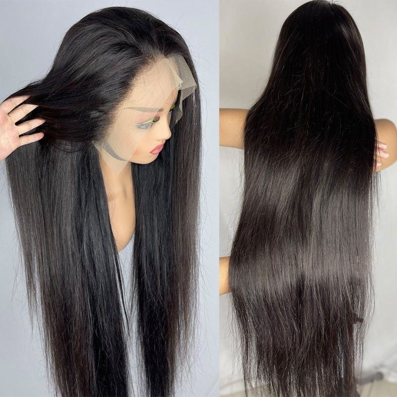 10 A Top Quality 13*4 Frontal 200% Wig Brazilian Human Hair