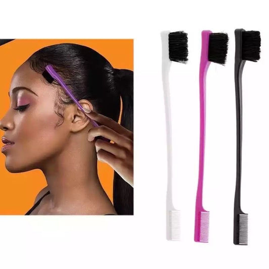 Double Sided Edge Control Hair Comb Hair Styling Hair Brush